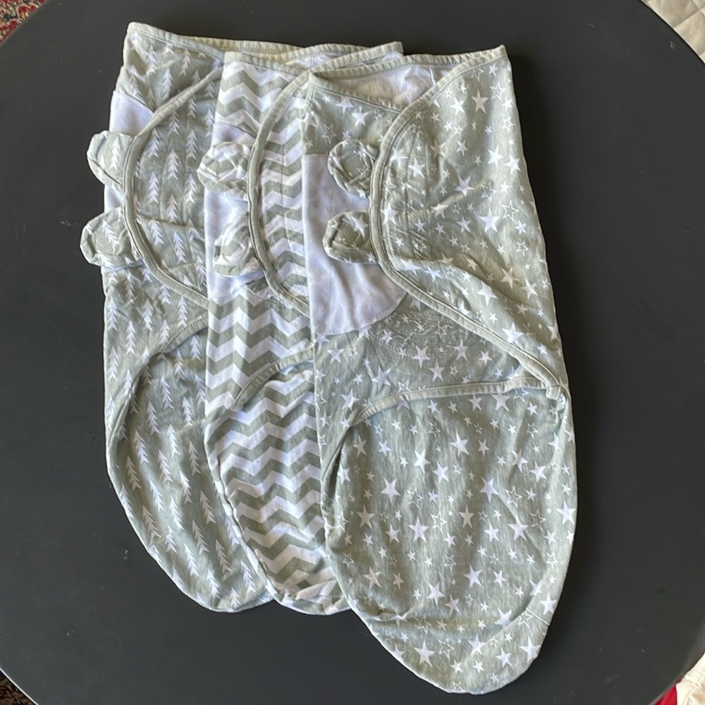 Bublo Baby velcro swaddles, 14-18 lbs
